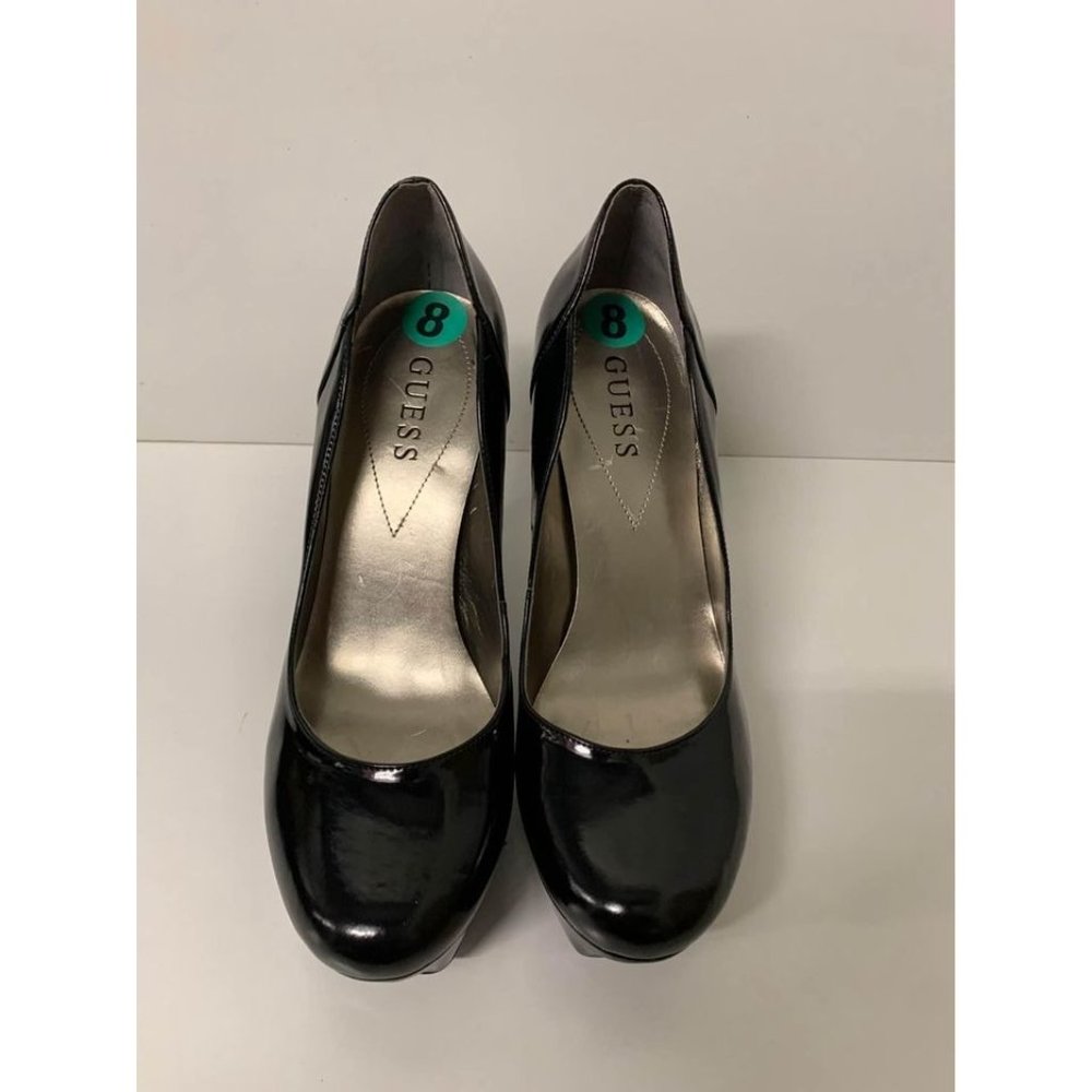 NWT GUESS Women's Heels Size 8 Black - Picture 2 of 5